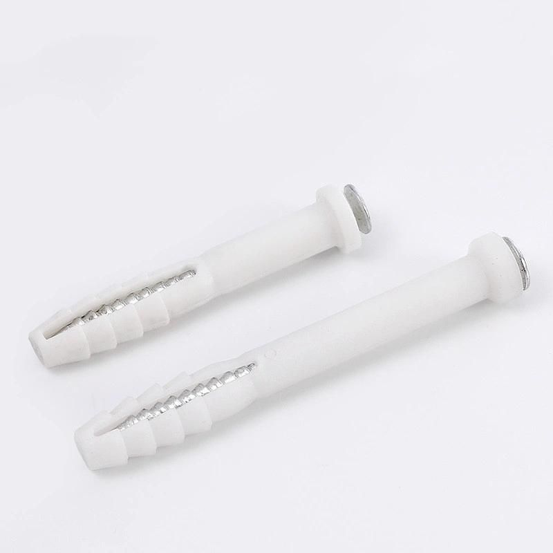 Plastic Expansion Plug with Set Screw Nail Hanging Cabinet Pull-out Screw Cabinet Fixing Screw