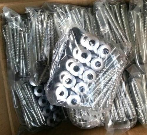 65mm Roofing Screw Washer Nails with spiral Shank