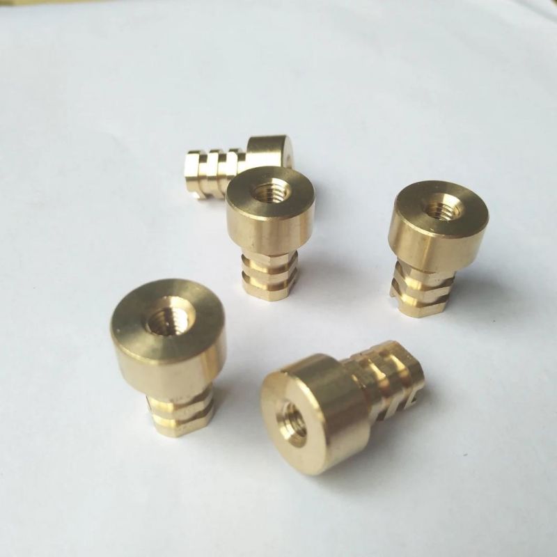 Custom Made CNC Turning Brass Copper Aluminum Steel Nut, Car Battery Round Nut, Internal Thread Nut, Hex Nut, Knurling Nut, Brass Parts
