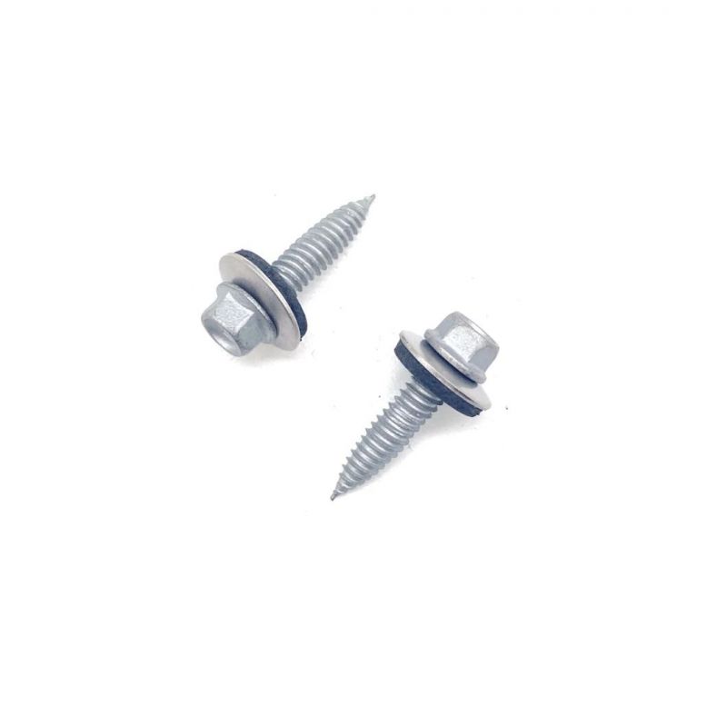 Stainless Steel 316 410 306 Roofing Fastener Bi-Metal Self-Tapping Screw