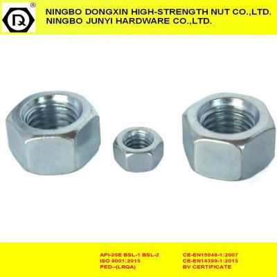 Class 6/8/10/12 Black Fastener DIN934 Hex Nuts