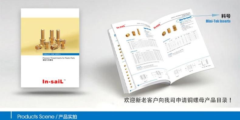 High Quality Brass Insert Nut for Notebook Shell