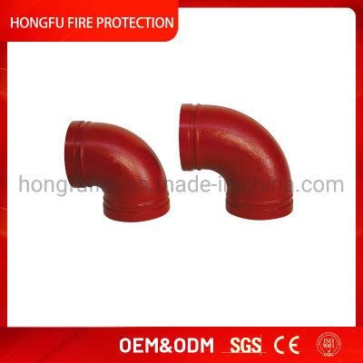 UL/FM Certificated Grooved Fittings Ductile Iron Fittings for Pipe