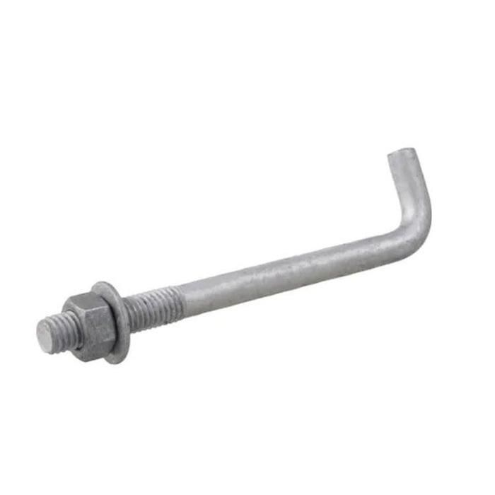 High Strength Hook Bolts J Bolts, Fastener Hook Bolt, M4/M6/M8