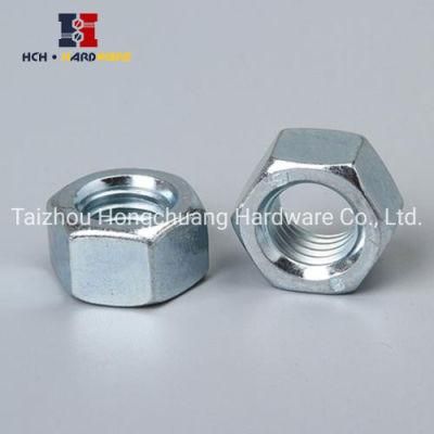 China Manufacturer DIN934 Zinc Plated Hex Nut
