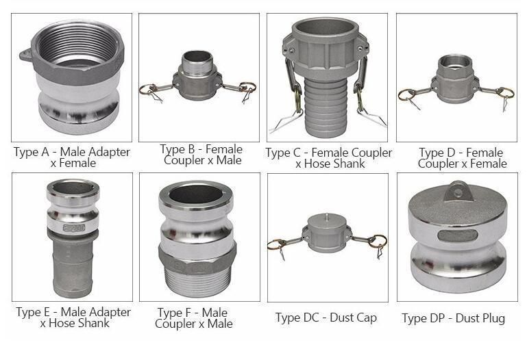 Stainless Steel Flexible Hose Connectors Camlock