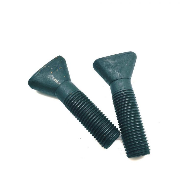 China Non-Standard Grade 8 Black Coating T Shaped Bolt