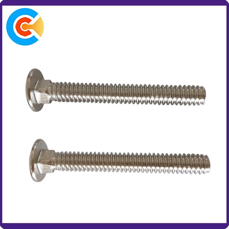Mushroom Head Square Neck Bolt Bearing DIN603 Carriage Screw