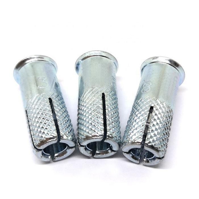 Drop in Anchor with Knurl Zinc Plated