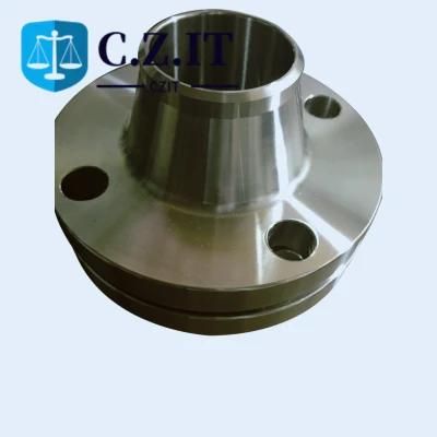 ANSI B16.25 A182 F316 Pipe Sch10 Weld Neck Sanitary Stainless Steel Flange