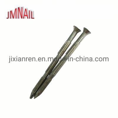 1&quot;Xbwg9 Straight Fluted Shank Electric Galvanized Concrete Nails