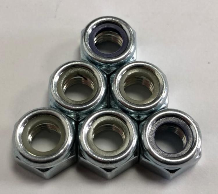 DIN982 Hex Lock Nut Zinc Plated