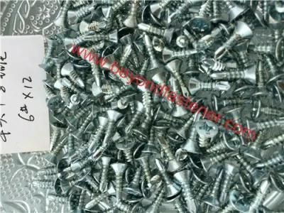 Csk Screw Flat Head Self Drilling Screw Wing Tek Screw