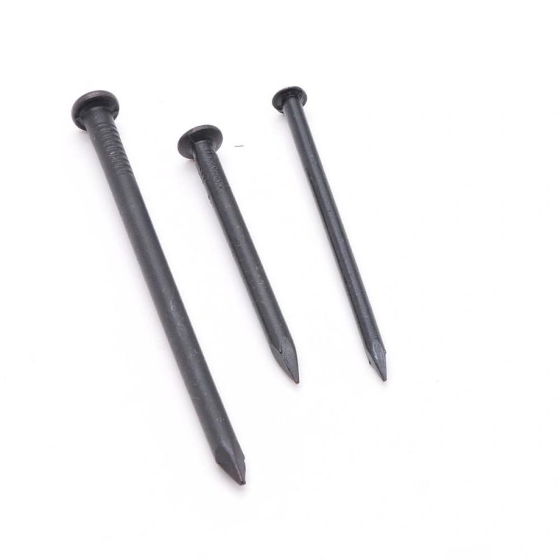High Quality Strong Concrete Black Nails Steel Box Packing Concrete Nail