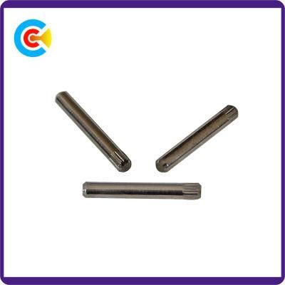 Knurled Round Head Customized Shoulder Pin for Furniture/Kitchen/Cabinets