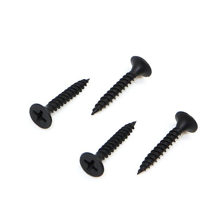 Carbon Steel Black Oxide Drywall Screws