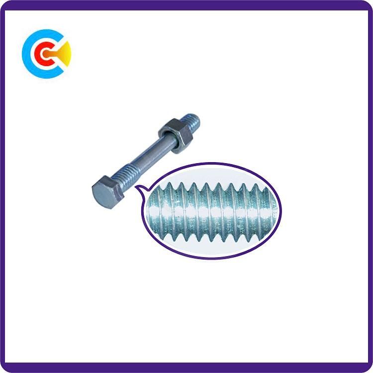 DIN/ANSI/BS/JIS Carbon-Steel/Stainless-Steel Galvanized Hexagonal Head Screw Combination Screw