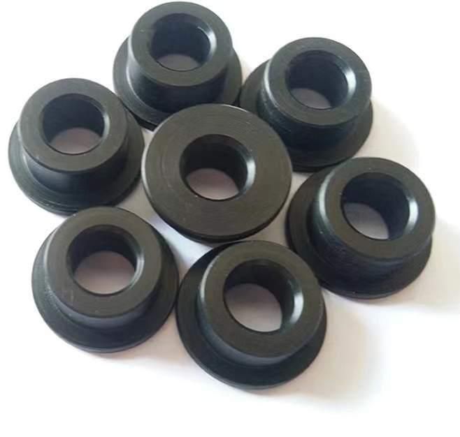 Good Insulation Resistance Customized Sizes Black and White Nylon Plastic Flat Washers Gaskets for Electric Equipment Gasket of PTFE Peek Nylon