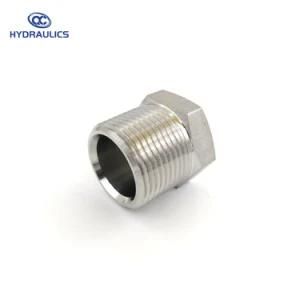 Stainless Steel Pipe Fittings Male NPT Hydraulic Plugs
