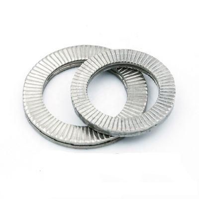 Double Fold Self-Locking Washer Dacromet DIN25201 Self Lock Washers