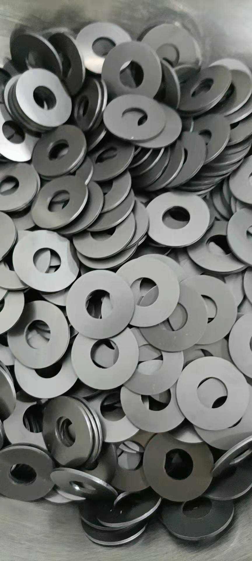 Good Insulation Resistance Customized Sizes Black and White Nylon Plastic Flat Washers Gaskets for Electric Equipment Gasket of PTFE Peek Nylon