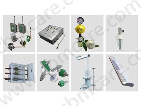 Medical Gas Fittings (AFNOR/French Standard Gas Probes) for Hosptial Centralized Gas Supply System