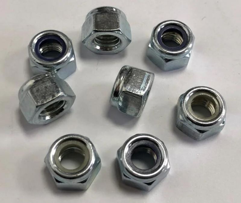 High Quality Galvanized Nylock Nuts DIN982