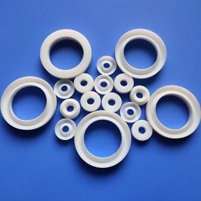 Customized PTFE Sealing Gasket Retaining Ring Shaft Sleeve V-Ring Valve Seat PTFE Seal Gasket Engineering Plastics Special Plastics