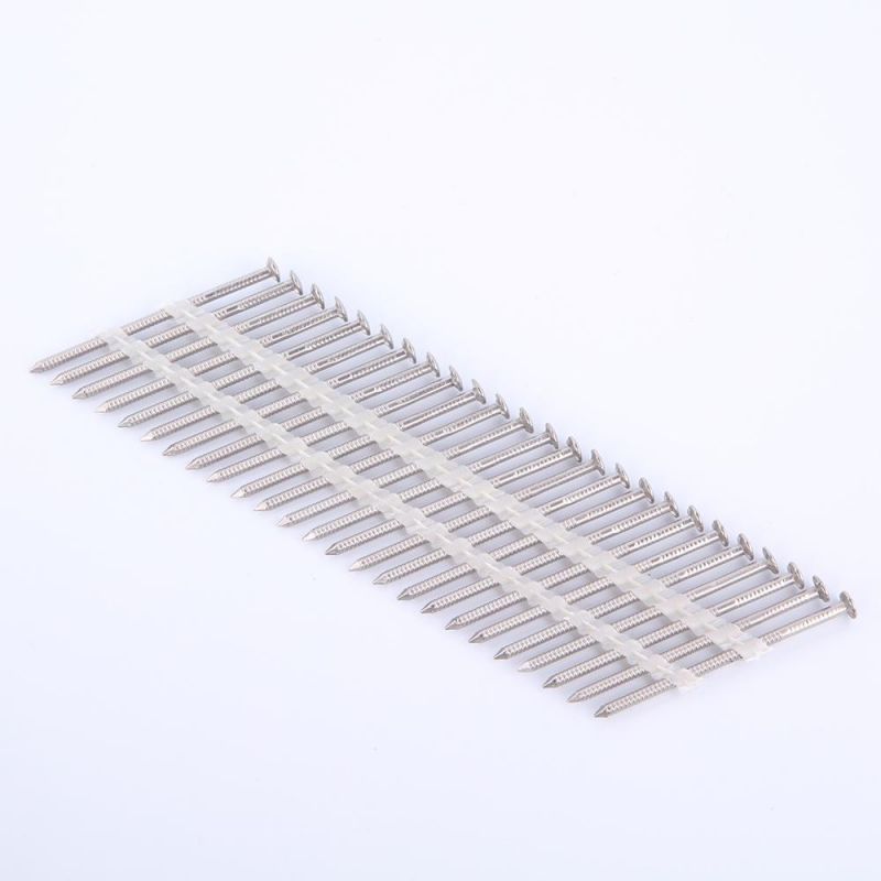 Full Round Head Plastic Strip Nails