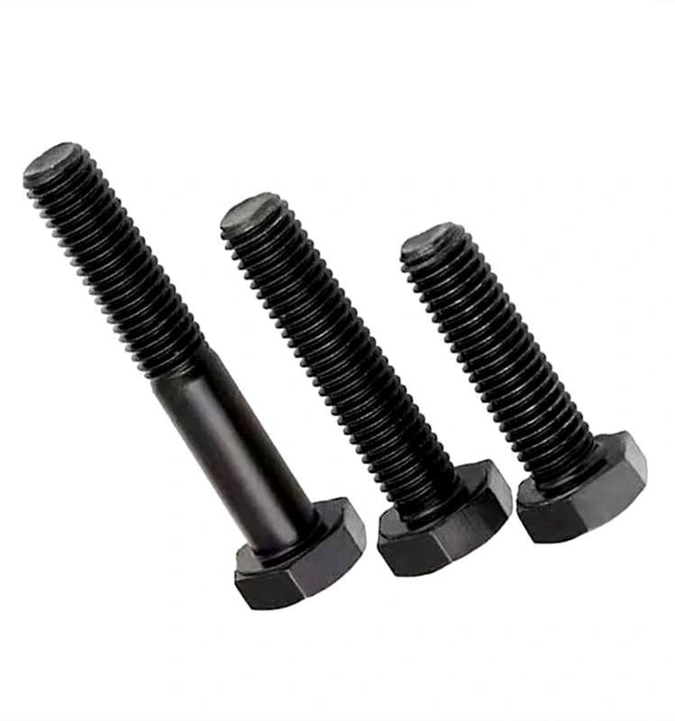DIN931 Half Thread Black 8.8 Grade Hex Bolt