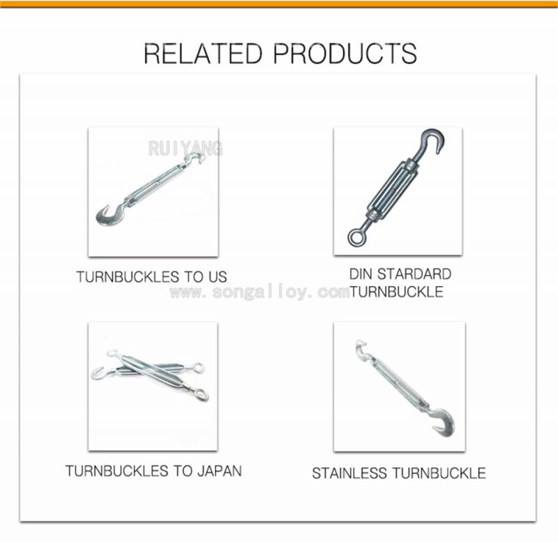Stainless Steel Turnbuckle in Wire Rope Fittings