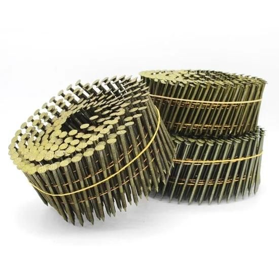 15 Degree Wire Coil Nails for Concrete