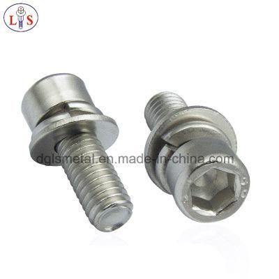 Stainless Steel Hex Socket Cup Head Assemblies Screw