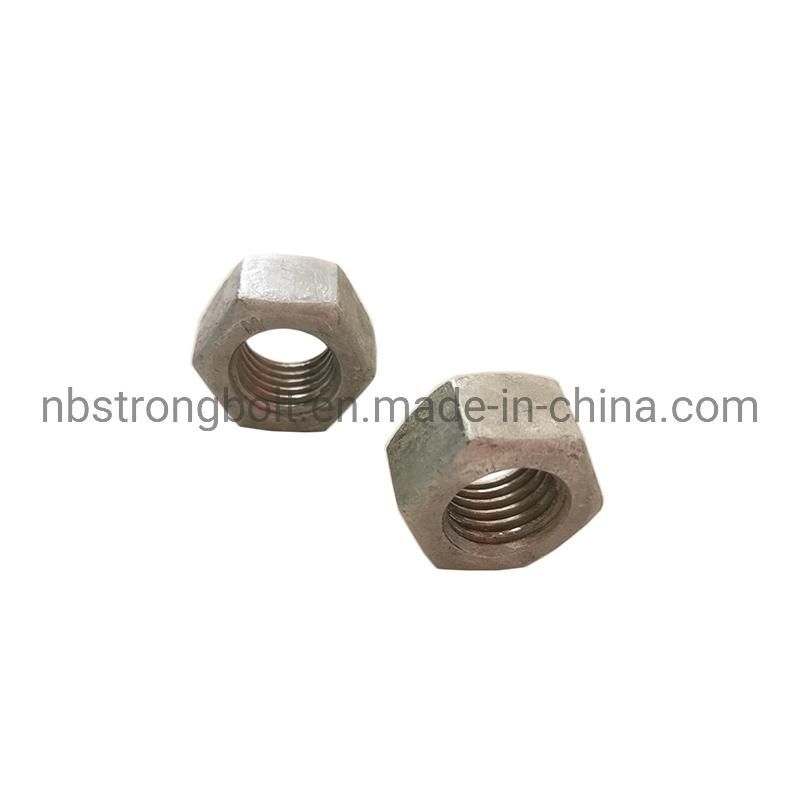 ISO 4032 Hex Nut with HDG ISO Fit M20