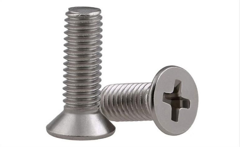 GB/T819 304 Stainless Steel Cross Recessed Countersunk Head Screws