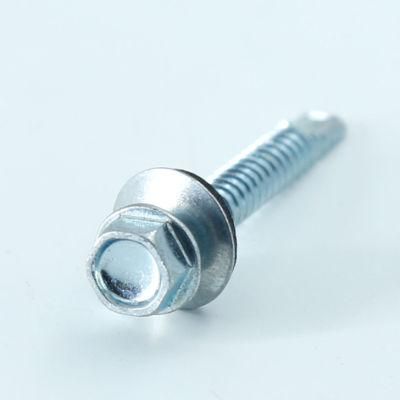 Spot Sales Wafer Head Self Drilling Screws or Patta Self Drilling Screws with Pvs Washers