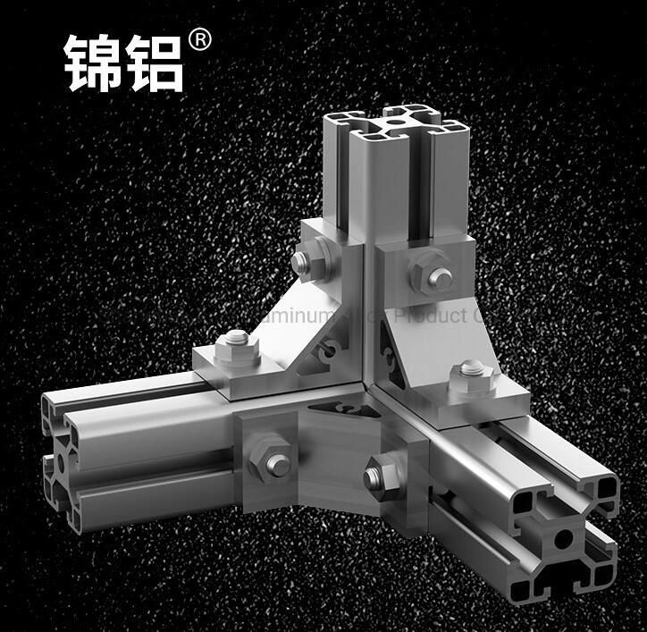 90 Degree Support Angle Piece Aluminum Bracket Profile 5050 Corner Connector