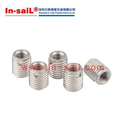 Self -Inserting Nut with Blinded Cutting Bores -Zinc Plated Blue Bn 20348