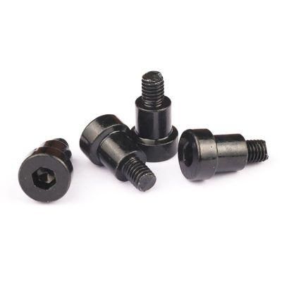 Black Zinc Plated Cap Head Hexagon Socket Allen Shoulder Screws