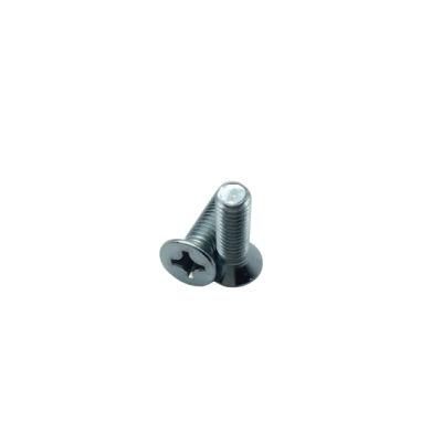 DIN965 Pz Machine Screw with White Zp