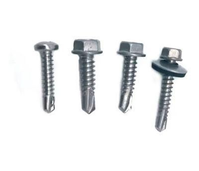 DIN7504 K Hexagon Head Drilling Screws with Tapping Screw