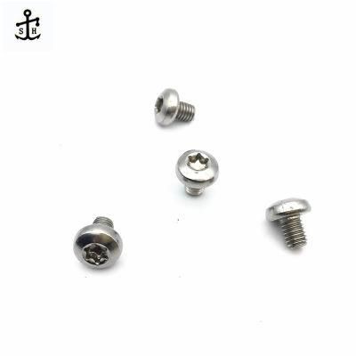 High Quality Class A2-70 Ss Stainless Steel SUS304 Ss 6-Lobe Pan Head Machine Screws Made in China