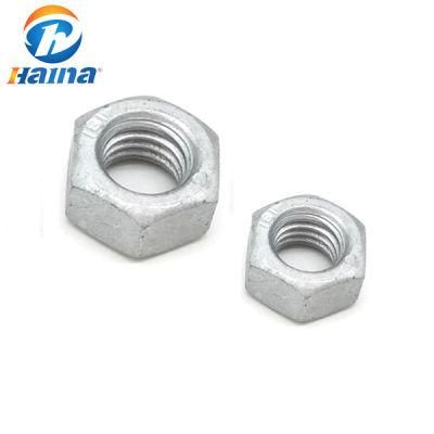 DIN934 Carbon Steel Dacromet Surface Hex Nuts