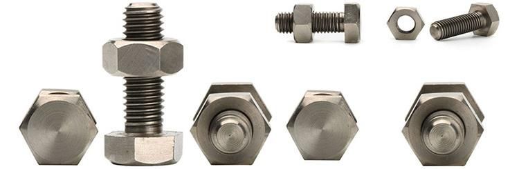 Hexagon Head Bolt + 1 Nut + 2 Washers 304 A2-70 Bolt
