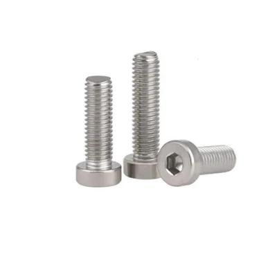 M3*20mm M4 Stainless Steel A2 A4 Hex Socket Thin Cap Head Machine Screw Bolt DIN7984