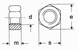 Stainless Steel Hex Head Bolt, Full Threaded Bolt, DIN933