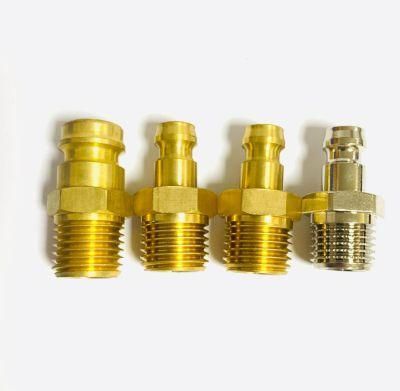 Hasco Mold Brass Hydraulic Fitting Plug Male Quick Coupling
