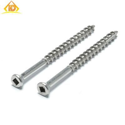 Best Price All Size Tainless Steel Square Drive Screws