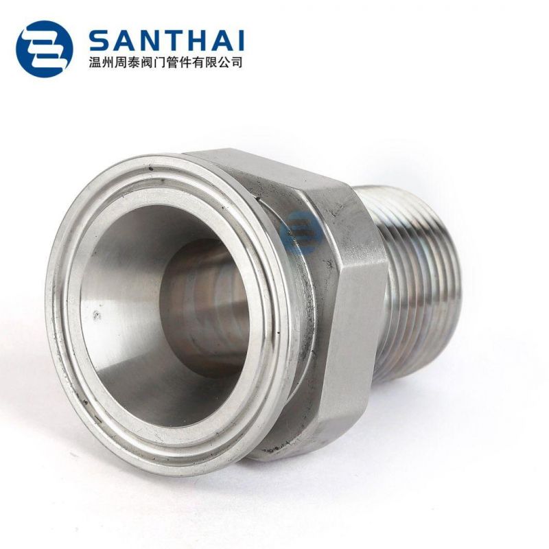 SS304 SS316L Sanitary Stainless Steel Nut Male Female Coupling Non-Standard Nut Customized Screw NPT Bsp SMS DIN