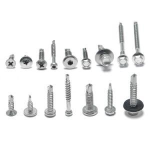18-8 Stainless Steel M3.5 M4.2 Phillips Truss Wafer Head Self Drilling Screws